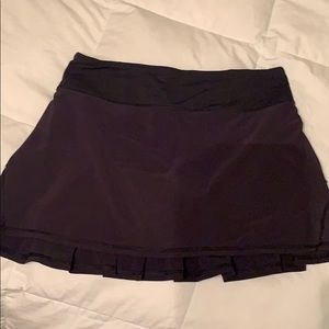 Black Lululemon skirt